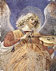 Melozzo Da Forli Music-making Angel painting